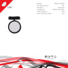 Трековый светильник 13008-9.3-001UR magnetic LED9W BK