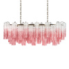 Подвесная люстра Murano 10580/1000R Clear pink