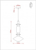 Светильник подвесной Arte Lamp Fiorato A2442SP-11PB