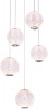 Светильник подвесной Delight Collection Elliot Diamante MD20001012-5A chrome