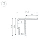Профиль Arlight Stretch 039484