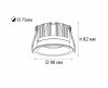 Точечный светильник IT06-6038 white 4000K