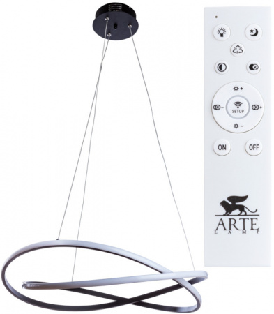 Подвесная люстра Arte Lamp Swing A2522SP-2BK