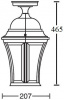 Потолочный светильник уличный ASTORIA 1 L 91305LA Gb