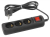 Розеточные блоки, удлинители UX-3es-1,5m-B