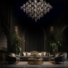 Подвесная люстра Mira Loft It 10259/800 Gold Asfour