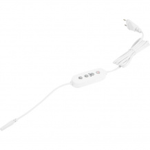 Таймер с вилкой и разъемом UST-E32 WHITE 2M