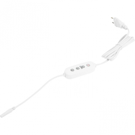 Таймер с вилкой и разъемом UST-E32 WHITE 2M