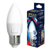Лампочка светодиодная Яркая LED-C37 7W/6500K/E27/FR PLP01WH