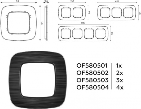 Рамка OMEGA OF580501