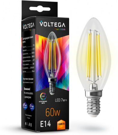 Лампочка светодиодная Cangle E14 7W High CRI 7152