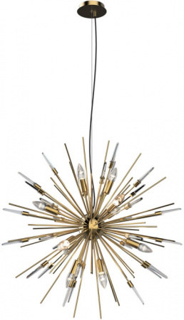 Подвесная люстра Delight Collection Boivin MD2094-12A gold/clear crystal