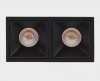 Встраиваемый светильник Italline IT06-6020 black 3000K - 2 шт. + IT06-6022 black