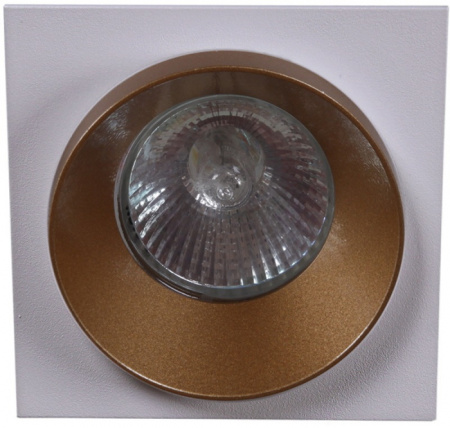 Встраиваемый светильник Reluce 51612-9.0-001MN MR16 WH+GD