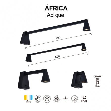Настенный светильник Africa 9413