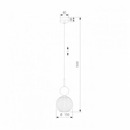 Светильник подвесной TK Lighting Sophia Green Cognac 11145 Sophia Green Cognac