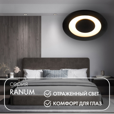 Точечный светильник Ranum DK2500-BK
