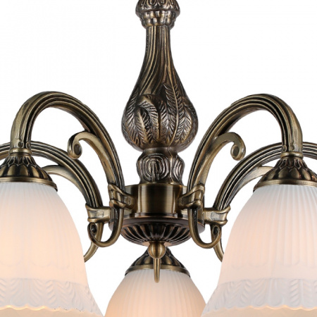 Потолочная люстра Versailles 1114/5PL Bronze