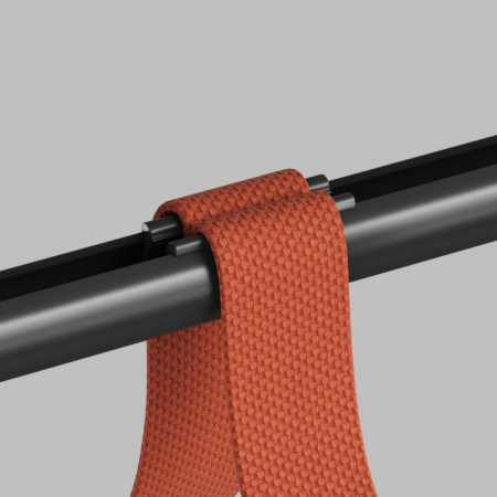 Крепление-зажим для трека-ремня на штанге BELTY ROD TR5536-BK