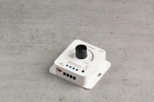 Fly-Fi Диммер/Контроллер V1-KS - 1CH*8A 12–48В DC, Rotary DIM, CV, пластик, гарантия 5 лет FF-D-V1-KS