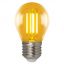 Лампочка светодиодная Vintage LED-G45-5W/GOLDEN/E27 GLV21GO