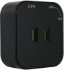 Трековая розетка Arte Milano Am-track-sockets 380022TS/USBx2 Black