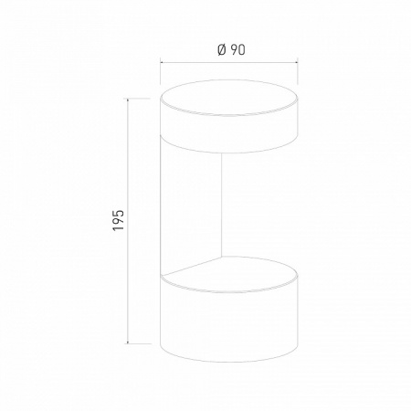 Накладной светильник Elektrostandard Nimbus a053452