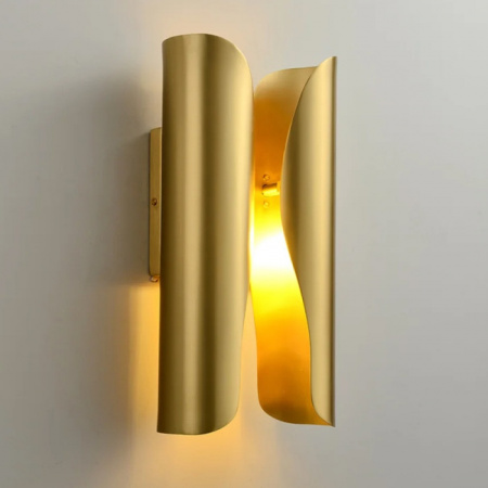 Бра Wall lamp MT8901-2W brass