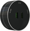 Трековая розетка Arte Milano Am-track-sockets 380011TS/USBx2 Black