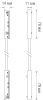 Коннектор гибкий Slim Line Connector 90 DLS B