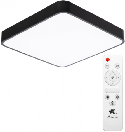 Потолочный светодиодный светильник Arte Lamp Scena A2663PL-1BK