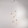 Светильник подвесной Delight Collection MD24030028 MD24030028-5A chrome/clear