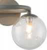Бра Wendt KG1202W-2 grey/clear