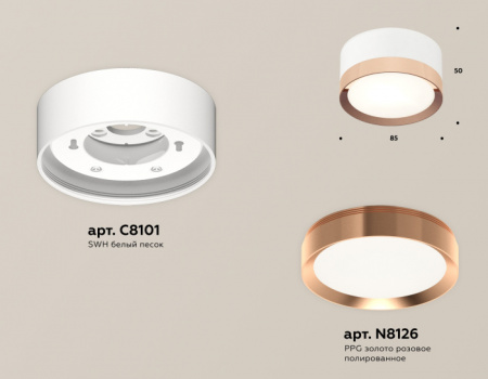 Накладной светильник Ambrella Techno XS8101006