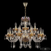 Подвесная люстра Bohemia Ivele 5417 5417/10+5/240 G Shampan/M-1H