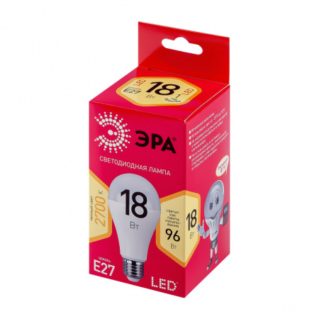 Лампочка светодиодная LED A65-18W-827-E27 R LED A65-18W-827-E27 R