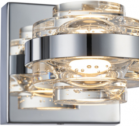 Бра Indiana MB22030002-1A chrome/clear