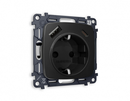 Розетка Ambrella Volt OMEGA MO810010